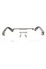 0584 - SHINY GUNMETAL/Clear demo lens