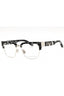 0Z21 - Marbled Black /clear demo lens