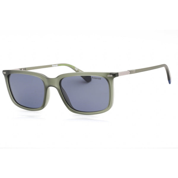 Polaroid Core PLD 2117/S Sunglasses Matte Green / Blue Polarized-AmbrogioShoes
