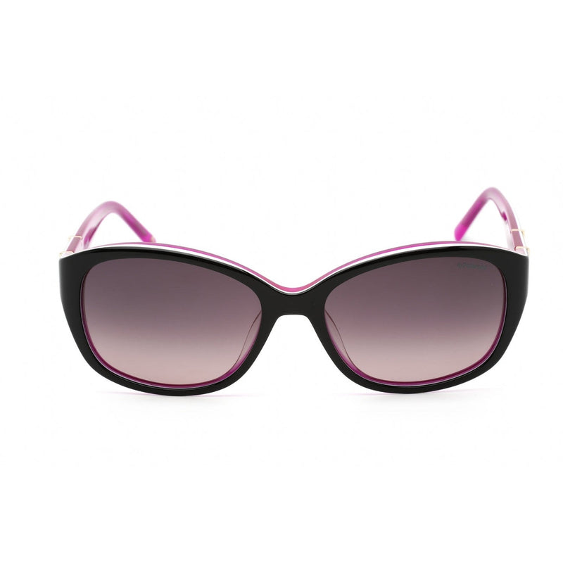 Polaroid Core Pld 4019/S Sunglasses Black Pink / JR burgundy gradient lens) Women's-AmbrogioShoes