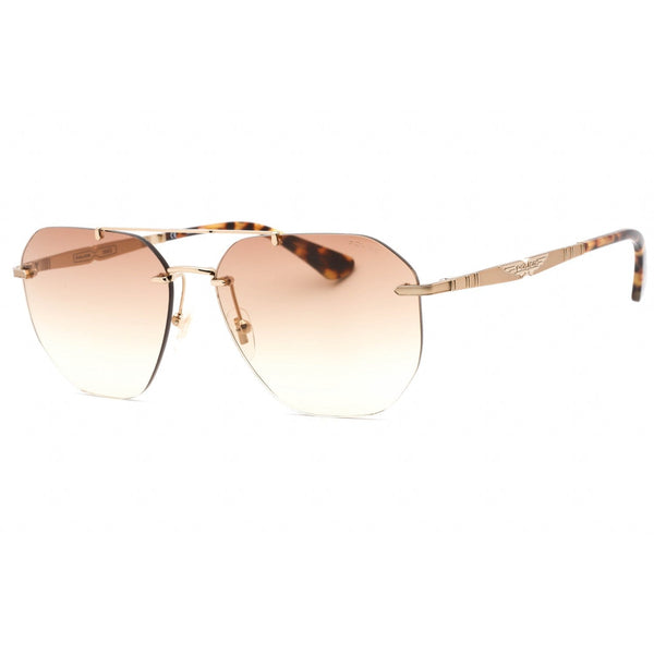 Police SPLF68M Sunglasses Shiny Camel with colored Parts / Brown Gradient-AmbrogioShoes