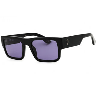 Police SPLL12 acetate Rectangular Men's Sunglasses-AmbrogioShoes