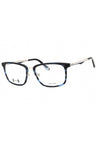 9N4M - Striped Blue/Clear demo lens