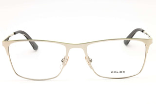 Police VPL698 Metal Rectangular Men's Eyeglasses-AmbrogioShoes