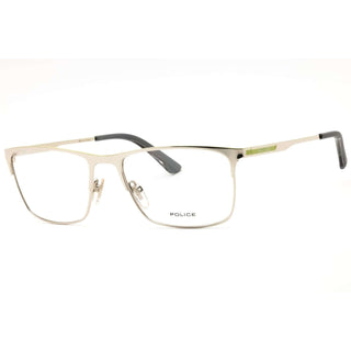 Police VPL698 Metal Rectangular Men's Eyeglasses-AmbrogioShoes