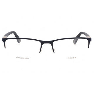Police VPL884 Eyeglasses Shiny Gunmetal / Clear demo lens-AmbrogioShoes