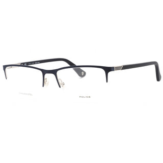 Police VPL884 Eyeglasses Shiny Gunmetal / Clear demo lens-AmbrogioShoes