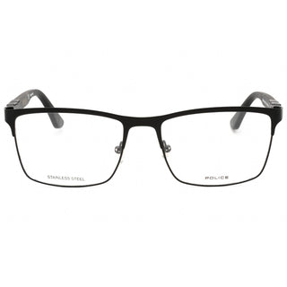 Police VPL885 Eyeglasses Semi Matte Black / Clear demo lens-AmbrogioShoes