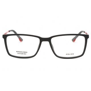 Police VPL949 Eyeglasses Shiny Red / Clear Lens-AmbrogioShoes