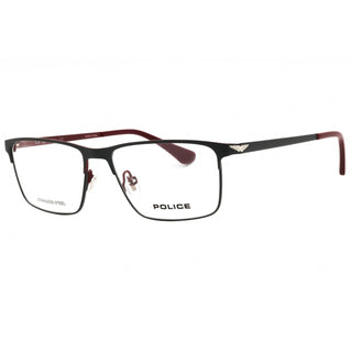 Police VPLD06 Metal Rectangular Men's Eyeglasses-AmbrogioShoes
