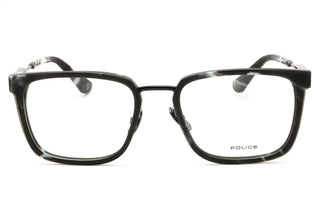 Police VPLF09M Metal Rectangular Men's Eyeglasses-AmbrogioShoes