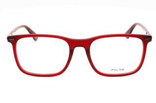 Police VPLF80 plastic Rectangular Men's Eyeglasses-AmbrogioShoes