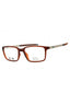 0M08 - SEMI-MATT TRANSPARENT BROWN/Clear demo lens