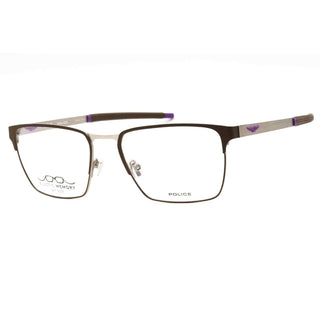 Police VPLG79 Metal Rectangular Men's Eyeglasses-AmbrogioShoes