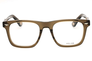 Police VPLL72 plastic Rectangular Men's Eyeglasses-AmbrogioShoes