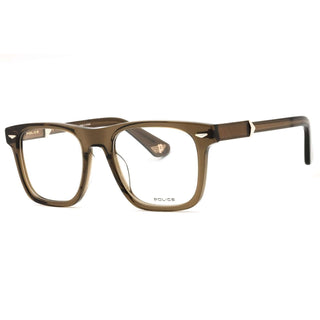 Police VPLL72 plastic Rectangular Men's Eyeglasses-AmbrogioShoes
