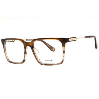 Police VPLN28 acetate Rectangular Men's Eyeglasses-AmbrogioShoes