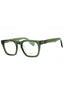 0G61 - SHINY TRANSPARENT GREEN/Clear demo lens