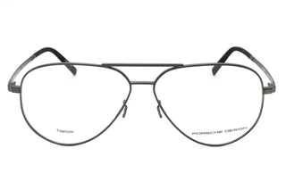 Porsche P8355 Eyeglasses Grey/Clear demo lens-AmbrogioShoes