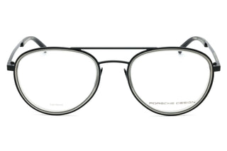 Porsche P8366 Eyeglasses Black/Clear demo lens-AmbrogioShoes