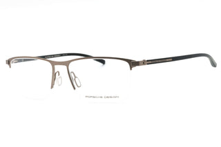 Porsche P8371 Eyeglasses Brown/Clear demo lens-AmbrogioShoes