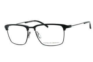 Porsche P8380 Eyeglasses Black/Clear demo lens-AmbrogioShoes