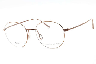 Porsche P8383 Eyeglasses Copper/Clear demo lens-AmbrogioShoes