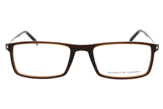 Porsche P8384 Eyeglasses Brown/Clear demo lens-AmbrogioShoes