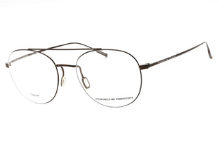 Porsche P8395 Eyeglasses Brown/Clear demo lens-AmbrogioShoes