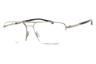 Porsche P8398 Eyeglasses Palladium Silver / Clear demo lens-AmbrogioShoes
