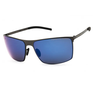 Porsche P8667 Metal Rectangular Men's Sunglasses-AmbrogioShoes
