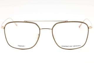 Porsche P8749 titanium Rectangular Men's Eyeglasses-AmbrogioShoes