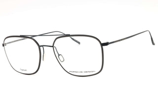Porsche P8749 titanium Rectangular Men's Eyeglasses-AmbrogioShoes