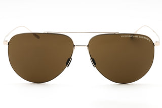 Porsche P8939 titanium Aviator Men's Sunglasses-AmbrogioShoes
