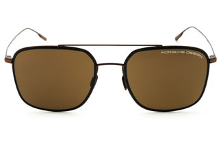 Porsche P8940 titanium Rectangular Men's Sunglasses-AmbrogioShoes