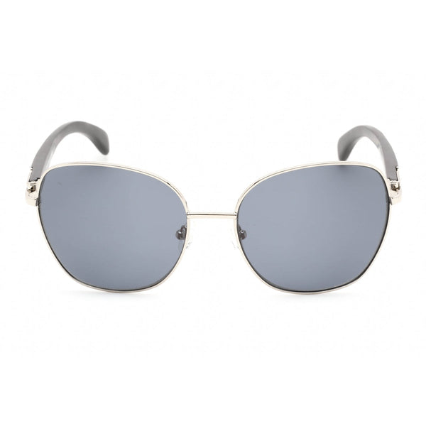 Porta Romana 1964 Sunglasses Black Silver / Dark Gray Unisex-AmbrogioShoes