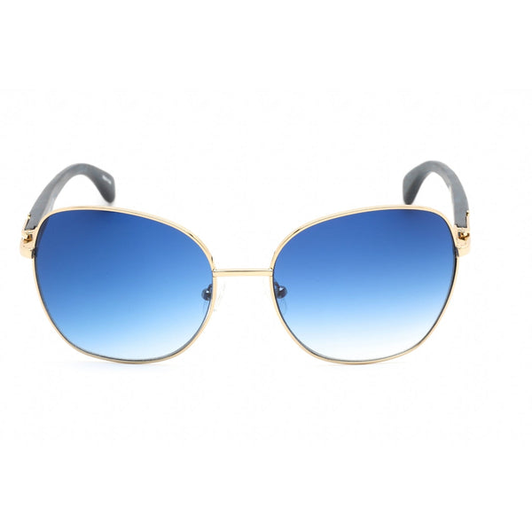 Porta Romana 1964 Sunglasses Gold / Blue / Blue Unisex-AmbrogioShoes