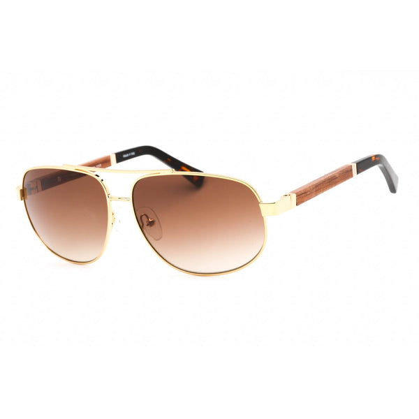 Porta Romana 1969 Sunglasses Gold / Brown-AmbrogioShoes