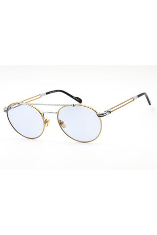 Porta Romana Mod. 12 Sunglasses Silver Gold / Blue-AmbrogioShoes