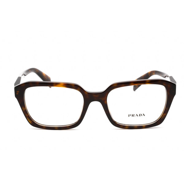 Prada 0PR 14ZV Eyeglasses Tortoise / Clear Lens-AmbrogioShoes