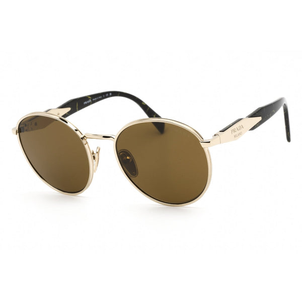 Prada 0PR 56ZS Sunglasses Gold / Brown Unisex-AmbrogioShoes