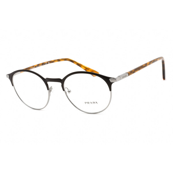 Prada 0PR 58YV Eyeglasses Matte Brown/Clear demo lens-AmbrogioShoes