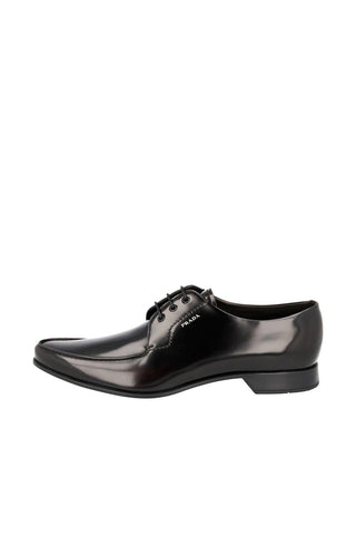 Prada 2EC124-P39 Black Leather Oxfords (PRM1041)