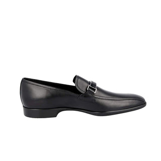 Prada 4D2823-ASK Black Calf-Skin Leather Slip-On Loafers (PRM1019)-AmbrogioShoes