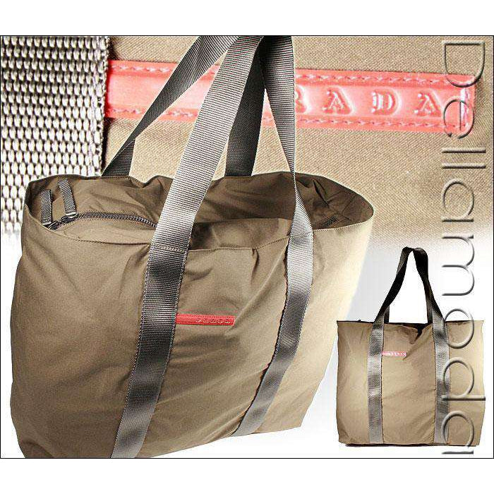 Prada Large Travel Bag 4VA106 Militare Green(PR558)-AmbrogioShoes
