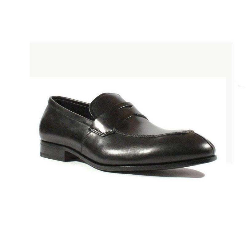 Prada Mens Shoes Black Leather Dress Shoes 2D1650 (PRM4)-AmbrogioShoes