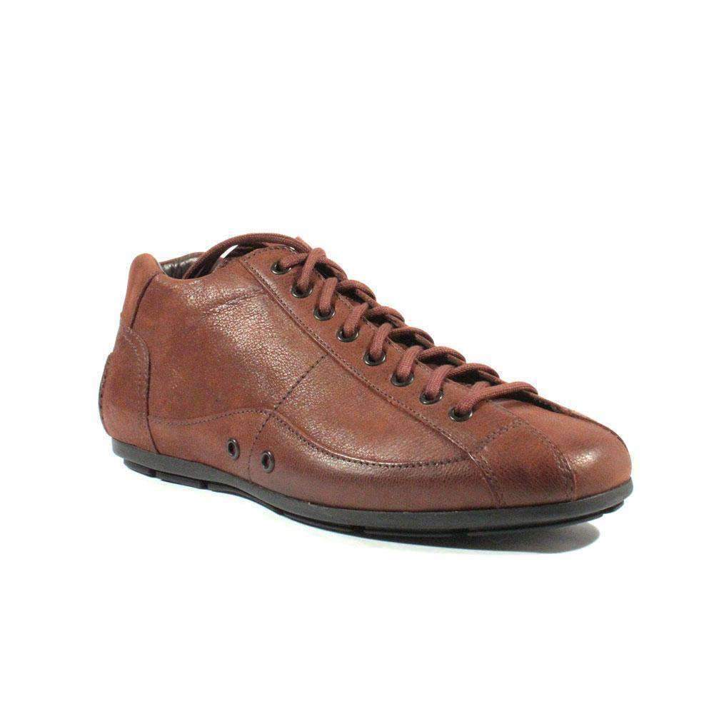 Prada Men's Designer Shoes Brown Color Leather Sports Designer