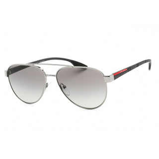 Prada Sport PS54TS Sunglasses Gunmetal / Grey Gradient-AmbrogioShoes