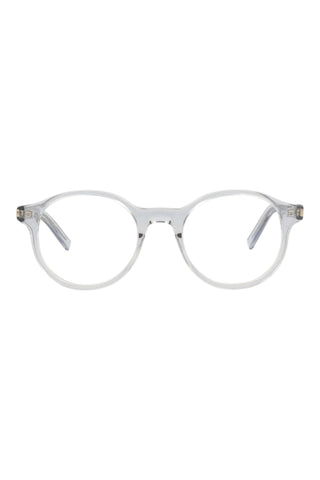 Saint Laurent  Transparent Light Grey Eyeglasses