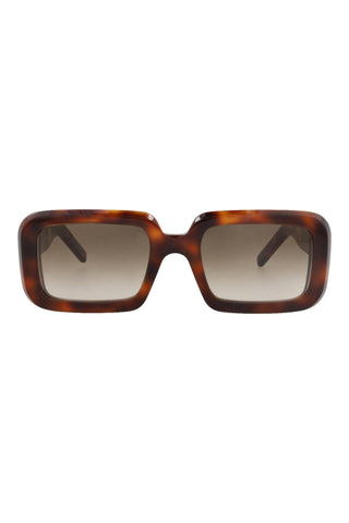 Saint Laurent  Medium Havana Sunglasses